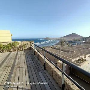 Сasa de vacaciones Alquilaencanarias Spectacular Terrace&sea Views A, El Médano